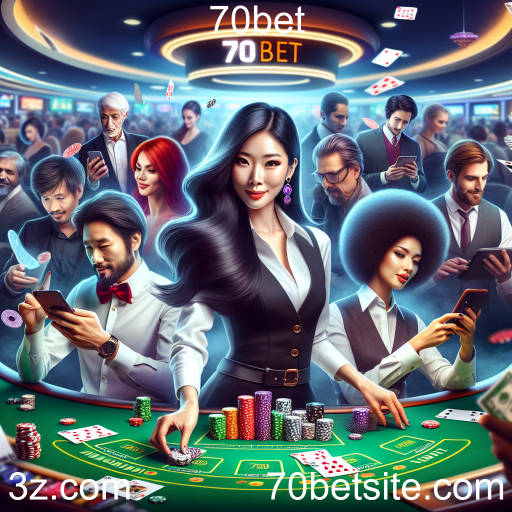 A Experiência Imersiva do Cassino Ao Vivo no 70bet